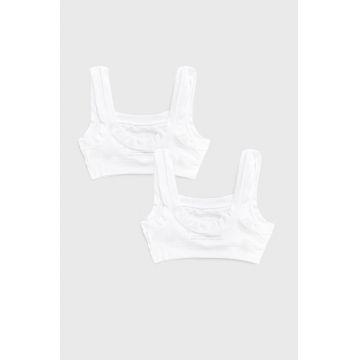 United Colors of Benetton sutien fete culoarea alb