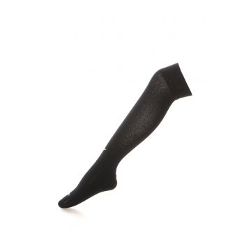 Sosete unisex pentru fotbal - cu logo - Negru