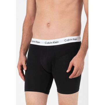 Set de boxeri cu logo - 3 perechi - Alb/Negru/Gri