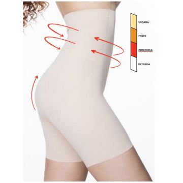 Chiloti boxeri modelatori invisible maxi sub sani cu silicon Julimex 269