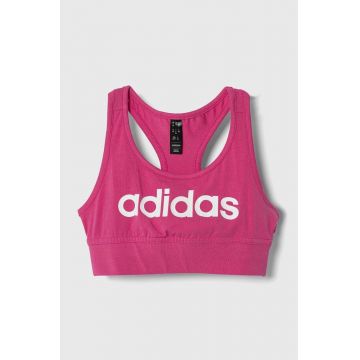 adidas sutien sport fete culoarea roz