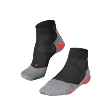 Sosete scurte - pentru alergare RU5 - Negru/Gri melange