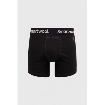 Smartwool lenjerie functionala Merino culoarea negru