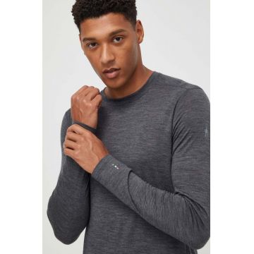 Smartwool longsleeve funcțional Classic All-Season Merino culoarea gri