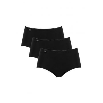 Set de chiloti hipster - 3 perechi - Negru