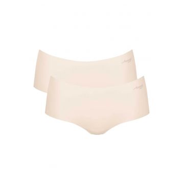 Set de chiloti hipster fara cusaturi - 2 perechi - Crem