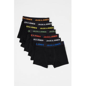 Set de boxeri cu logo - 7 perechi - Negru