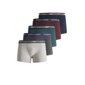 Set de boxeri din amestec de bumbac - 5 perechi - Multicolor