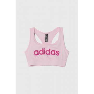 adidas sutien sport fete culoarea roz