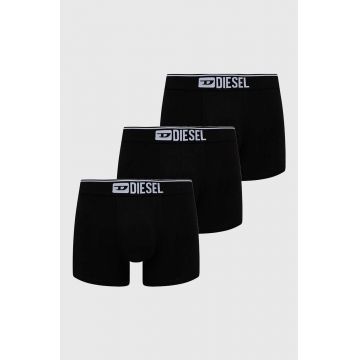 Diesel boxeri 3-pack bărbați, culoarea negru 00ST3V.0GDAC