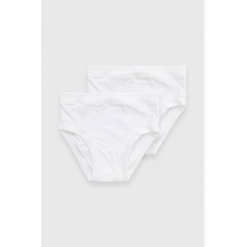 United Colors of Benetton Chiloți copii 2-pack culoarea alb