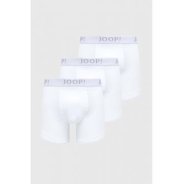 Joop! boxeri 3-pack barbati, culoarea alb