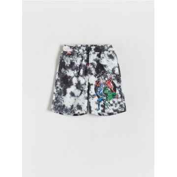 Reserved - BOYS` SWIMMING SHORTS - gri deschis