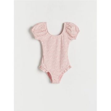 Reserved - GIRLS` SWIMMING SUIT - roz-pudră