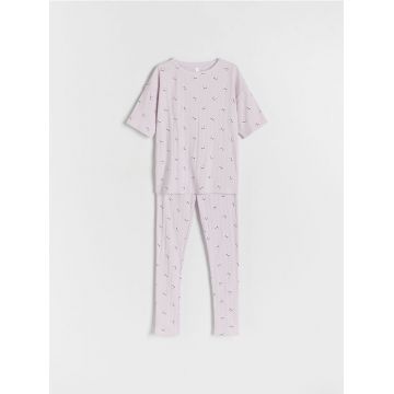 Reserved - Pijama din două piese - lavand