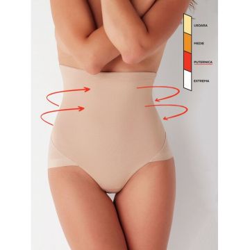 Chiloti clasici modelatori invisible cu talia inalta Cotonella CD523 0001