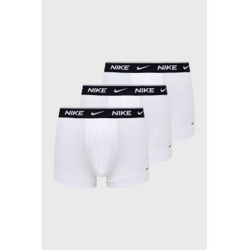 Nike boxeri (3-pack) barbati, culoarea alb