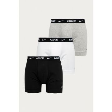 Nike boxeri (3-pack) barbati, culoarea alb