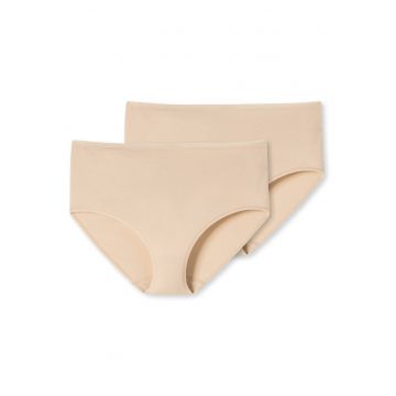 Set de chiloti hipster - 2 piese - Bej