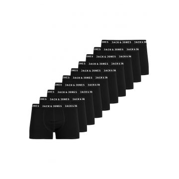 Set de boxeri din amestec de bumbac - 10 perechi - Negru