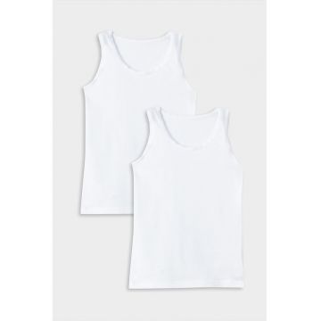 Set de top-uri cu model uni - 2 piese