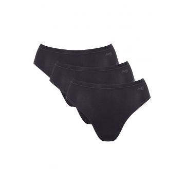 Set de chiloti GO Daily - 3 perechi - Negru