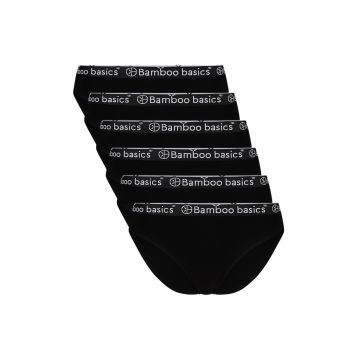 Set de chiloti Yara - 6 perechi - Negru