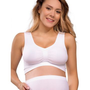 Bustiera microfibra fara cusaturi gravide Carriwell Maternity