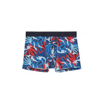 Pantaloni scurti de baie cu imprimeu tropical Keanu