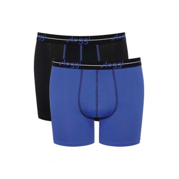 Set de boxeri cu garnituri contrastante - 2 perechi