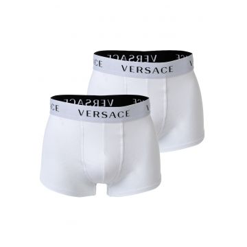 Set de boxeri cu imprimeu logo - 2 perechi
