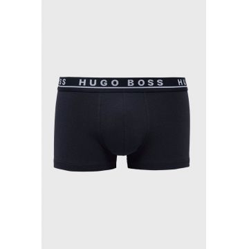 BOSS boxeri (3-pack) bărbați, culoarea bleumarin 50325403