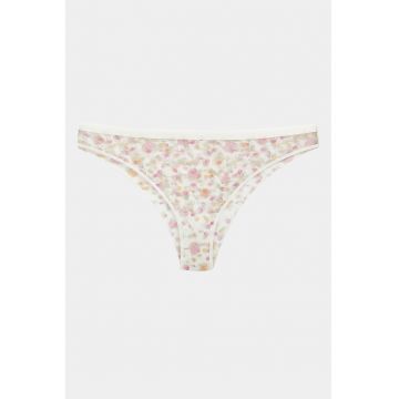 Chiloti din bumbac cu model floral