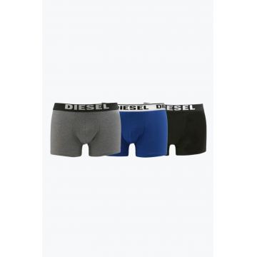 Set 3 perechi de boxeri barbati KORY-CKY3_RIAYC_E5036-3PACK gri - Negru/Gri/Albastru