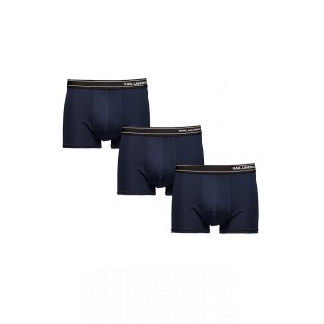 Set de boxeri cu imprimeu logo - 3 Perechi