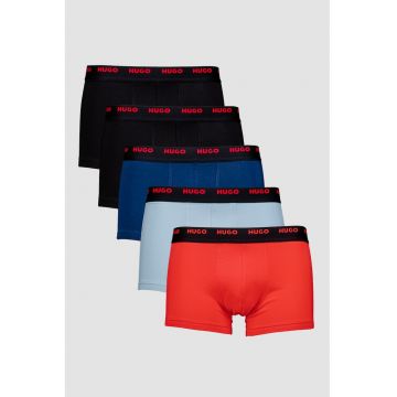 Set de boxeri cu logo- 5 perechi