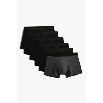 Set de boxeri cu model uni - 6 Perechi
