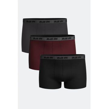 Set de boxeri cu talie elastica - 3 perechi