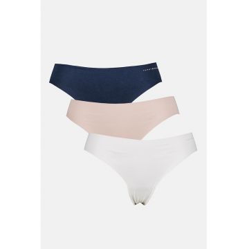 Set de chiloti brazilieni fara cusaturi - 3 perechi
