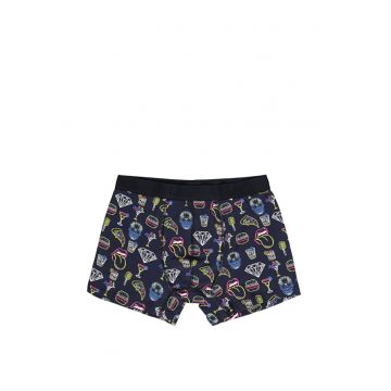 Lenjerie Intima De Barbati Albastru Marin Modern Fit skull