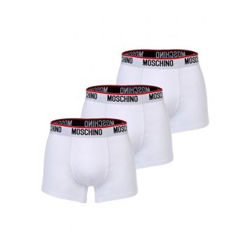 MOSCHINO - Set de boxeri cu logo - 3 perechi
