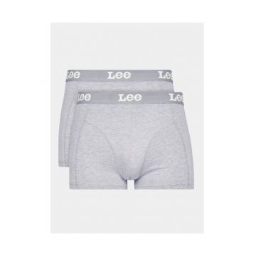 Set 2 perechi boxeri -  743179 - Gri - Bumbac