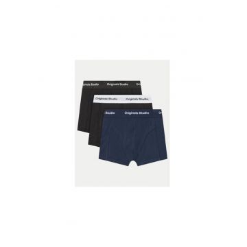 Set 3 boxeri baieti -  304808531 - Bumbac - 164 CM - Negru