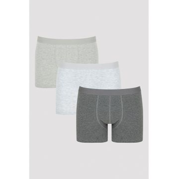 Set de boxeri cu talie elastica - 3 Perechi