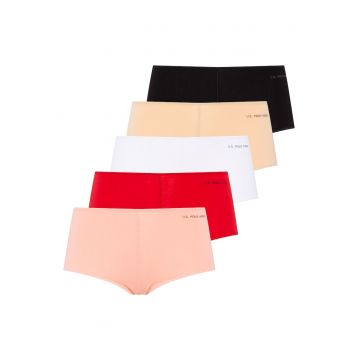 Set de chiloti hipster - 5 perechi