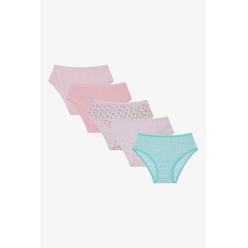 Set de chiloti hipster - 5 Perechi