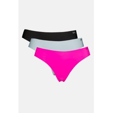Set de chiloti tanga fara cusaturi Pure Strech - 3 perechi