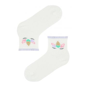 Set de sosete cu model cu unicorini - 3 perechi