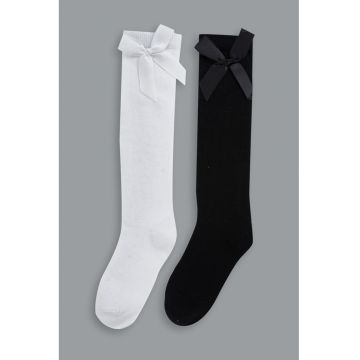 Set de sosete lungi din amestec de bumbac - 2 Perechi