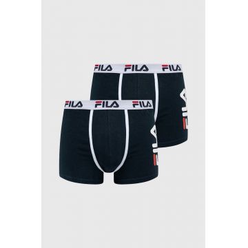 Fila boxeri 2-pack barbati, culoarea albastru marin
